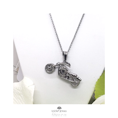 Collar Acero Quirúrgico Moto