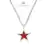 Collar Estrella Color Cadena Doble