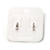 Aritos Aros Alargado Perlita Y Micro Cubics Plata 925