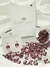Aros Cristal Swarovski Rivoli 8 Mm Bolitas Pasantes Plata925 - comprar online