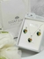 Conjunto Aros Y Collar Cristal Swarovski Corazon 10mm Plata en internet