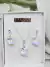 Aros Cristal Swarovski Flor - Bolitas Pasantes Plata 925 - Izzap Joyas