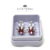 Aros Abridores Flor Cubic Plata 925