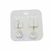 Aros Cubanos + Cristales Swarovski Gotas 12 Mm - Plata 925