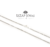 Cadena Clapton Ó Cola De Raton Con Puntitos 45 Cm Plata 925