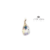 Dije Cristal Swarovski Gota 16 Mm Con Engarce De Plata 925