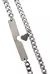Pulseras Corazon Compartido Barra - Acero Quirúrgico