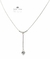 Collar Con Bolitas, Barrita Y Dije - Plata 925 en internet