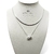 Collar Conjunto Doble Cadena Y Bolitas - Acero