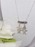Collar Perchita Doble Hijos / Nietos / Niños - Plata 925 - Izzap Joyas