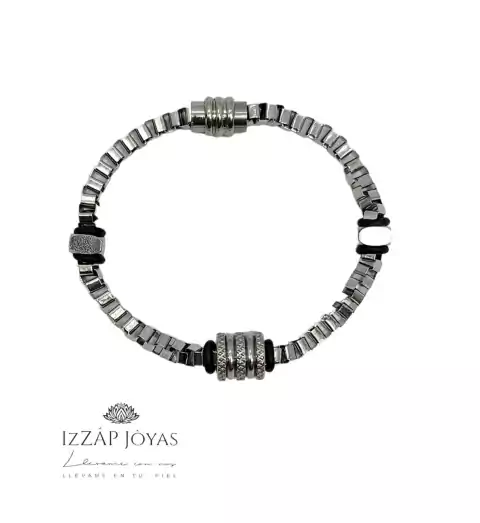Pulsera Cadena Cierre Magnético - Acero Quirúrgico