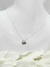 Imagen de Collar Perrito C/ Marquesitas Y Mini Cristal Swarovski Plata