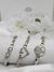 Pulsera Esclava Plata Y Oro CIRCULO CALADO CON FLORES - Izzap Joyas
