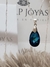 Imagen de Dije Cristal Swarovski Gota 16 Mm Con Engarce De Plata 925