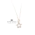 Collar Cadena + Dije Estrella Calada Plata 925