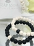 Pulseras Dobles Elásticas Piedras Naturales Familia, Pareja - comprar online