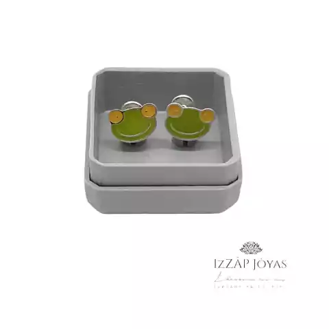 Aros Abridores Sapo Sapito Pep - Plata 925