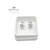 Aros Abridores Minis Florcitas - Plata