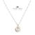 Collar Cadena + Dije Letra Inicial Lisa Plata 925 - comprar online