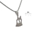 Collar Delantal Seño Maestra Integradora Acero Quirurgico