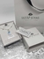 Collar Cadena+ Dije Cristal Swarovski Luna 16mm Plata 925 - Izzap Joyas