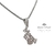 Collar Mamá Te Amo - Acero Quirurgico