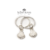 Aros Cubanos Argollas 14 Mm + Ostras Plata 925