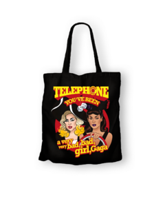 Ecobag Telephone, Lady Gaga & Beyoncé. - comprar online