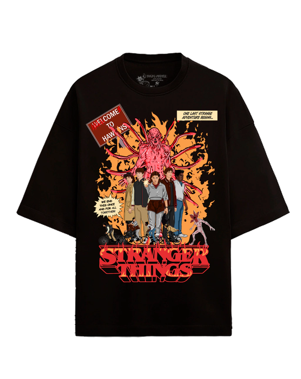 Oversized One Last Strange Adventure, Stranger Things
