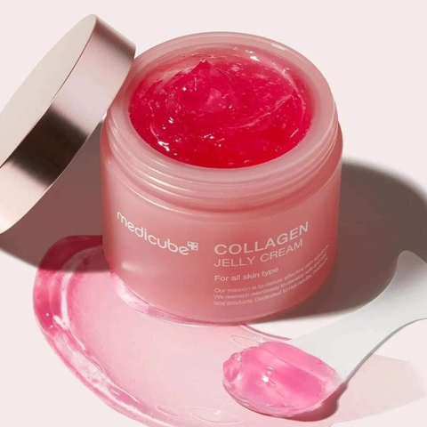 MEDICUBE – Collagen Jelly Cream (50 ml) | Crema well-aging ligera con efecto “Korean Glass Glow”