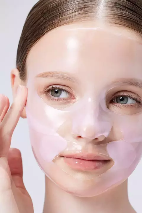 COSRX THE PEPTIDE COLLAGEN LIFTING GLOW HYDROGEL MASK | Máscara lifting glow con colágeno