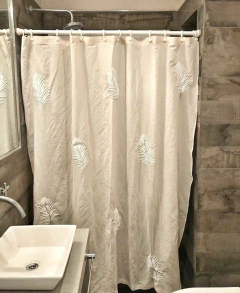 Cortina de Baño Pluma
