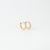 Argola Ceres Dourada - comprar online