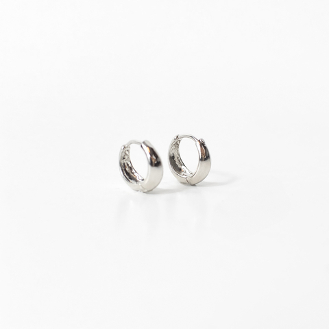 Argola Amalfi M - Prateada - comprar online