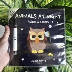 Animals At Night - Kel Little Readers *Wipe & Clean*