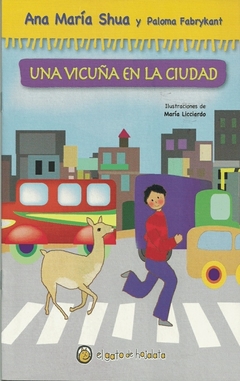 Una vicuña en la cuidad