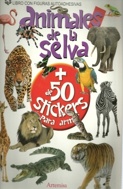 Animales de la selva + 50 stickers