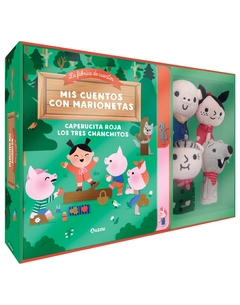 MIS CUENTOS CON MARIONETAS - CAPERUCITA ROJA / LOS TRES CHANCHITOS - LA FÁBRICA DE CUENTOS