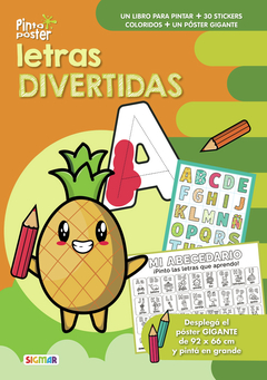 LETRAS DIVERTIDAS - PINTO POSTER