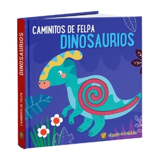 CAMINITOS DE FELPA DINOSAURIOS