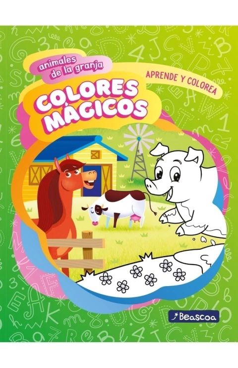 COLORES MAGICOS ANIMALES DE LA GRANJA