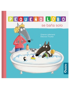 Pequeño Lobo: Se baña solo