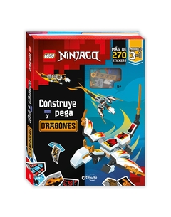 Lego NinjaGo: construye y pega Dragones