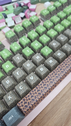 Set Keycaps Minecraft - Padrão Cherry 100% - loja online