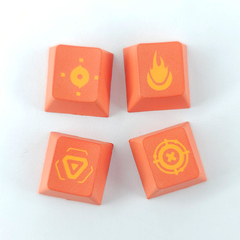 Kit Brimstone Valorant - Keycaps Sublimadas