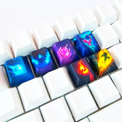 Kit Keycap Ahri League of Legends