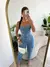 Imagem do Conjunto Calça e Cropped 100% Jeans