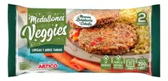 MEDALLONES VEGGIES DE LENTEJAS Y ARROZ YAMANÍ (2 UNIDADES)