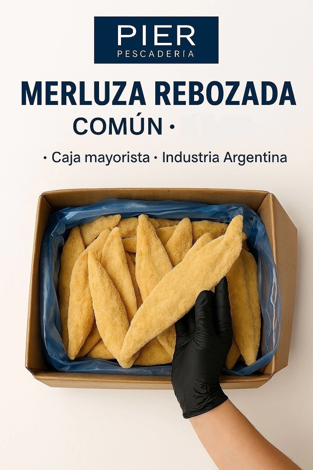 Merluza Rebozada Común - 4 kg