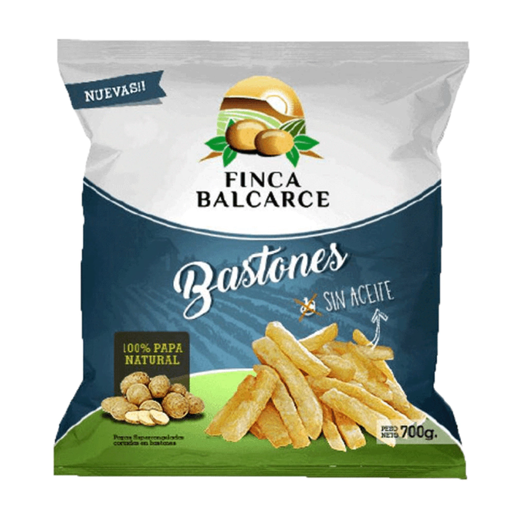 Bastones de papa x 700 gr
